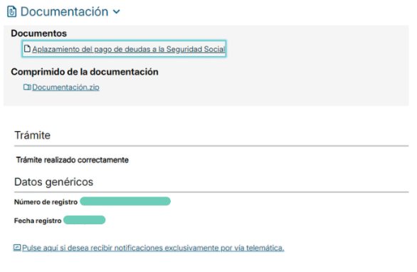 Aplazamiento de deudas con la Seguridad Social
